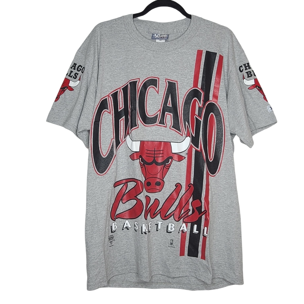 Lee Sport Vintage Chicago Bulls Basketball Short Sleeve Tee Large